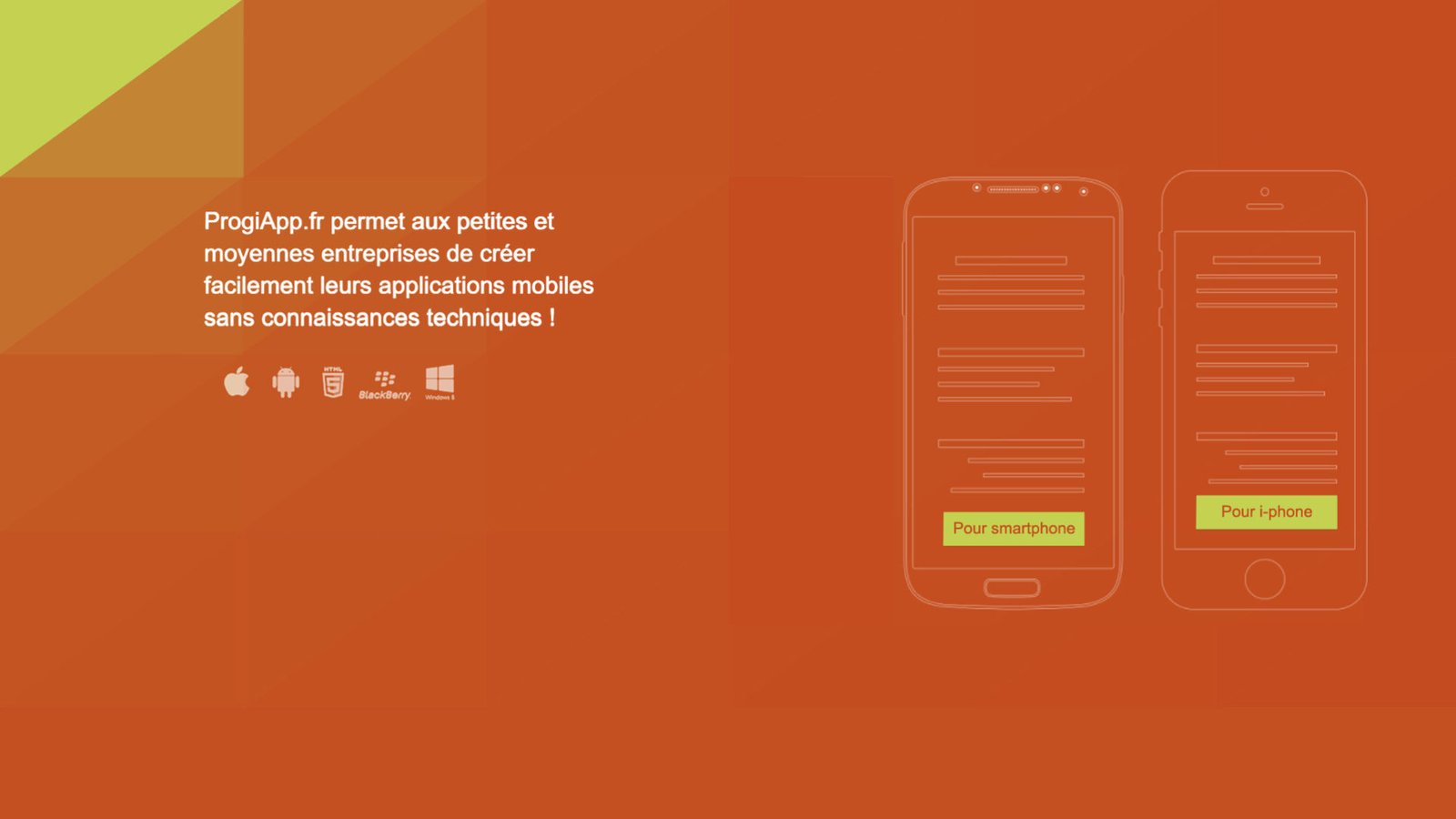 ProgiAPP – Créez facilement vos applications mobile